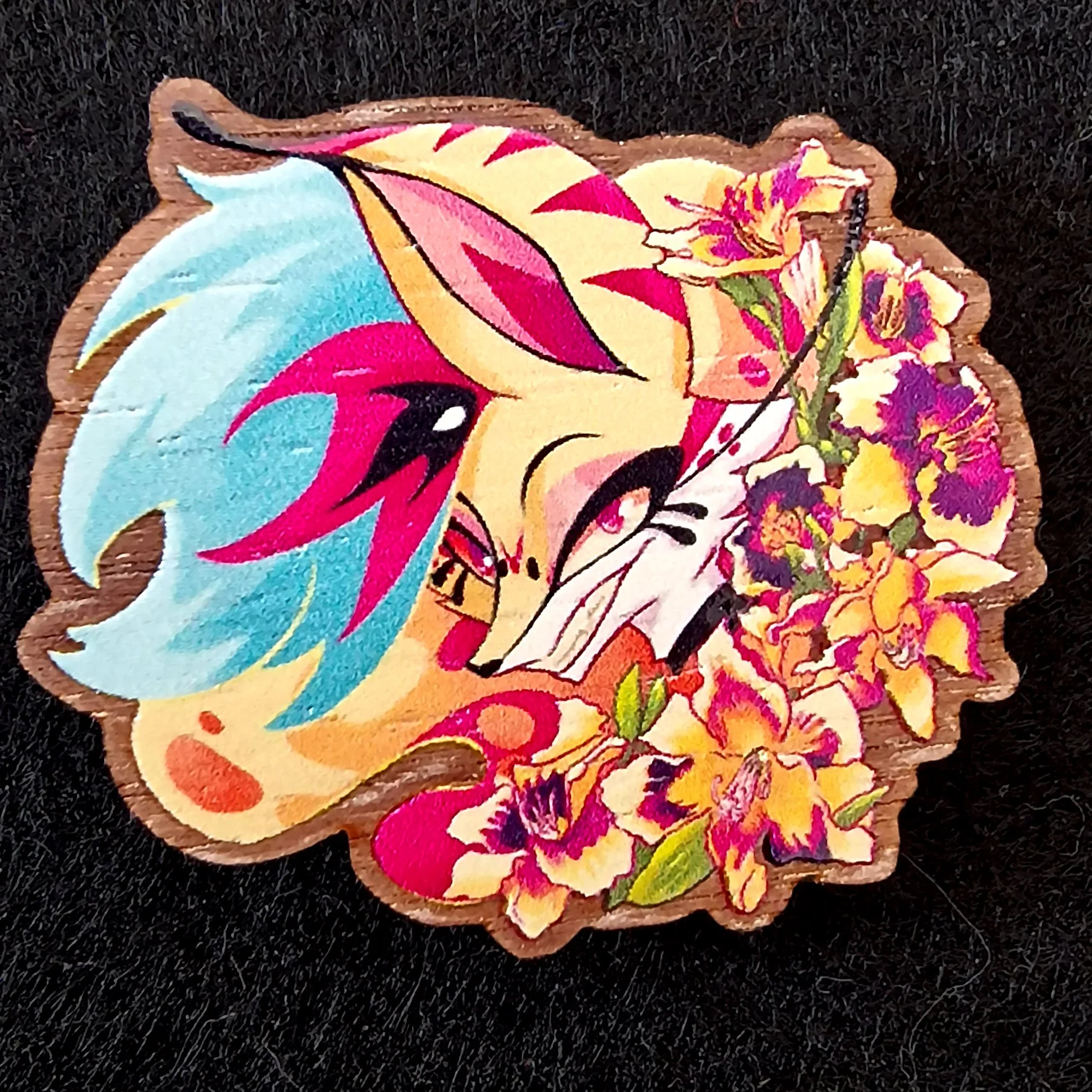 Helluva Boss Flower Pin - Beelzebub — Aiwasensei